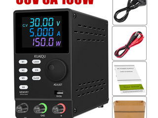 KUAIQU SPPS305D 30V 5A LCD Display, DC Power Supply Laboratory Pro, Лабораторный блок питания 30В 5А foto 3