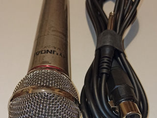 Микрофон Hyundai корпус металл, съёмный кабель 3 метра  c  джека 6.3 мм