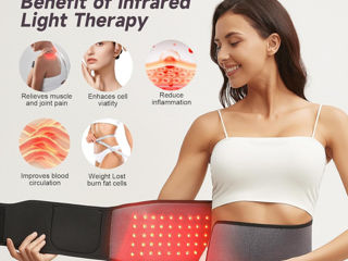 Пояс-обертывание Headot Red Light Therapy Wrap для тела foto 2