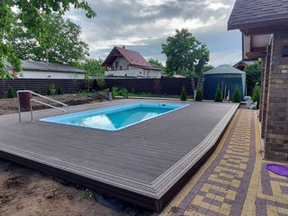 Balustrade,terase,gard din profile WPC lemn plastifiat decking (террасная доска)древесно-полимерный foto 17