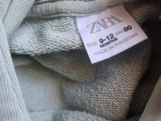 На девочку возраст 9-12 месяц ,80 см. ,до 1 года ,Zara ,Б/у в  идеале  продам набором за 350 лей foto 3