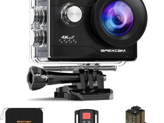 Action camera Apexcam mi8 Air 4K 20Mp Waterproof 40m. Nou sigilata.