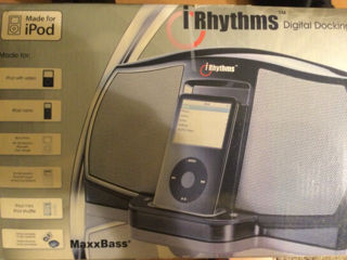 Cyber Acoustics iRhythms MaxxBass Digital Docking Speaker 20W foto 2