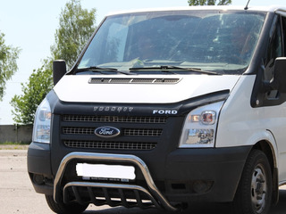 Kенгурятник / bara de protectie fata inox Ford Transit 2007 - 2013 foto 4