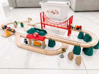 Детский набор железная дорога Xiaomi MITU Mi Toy Train Set foto 1