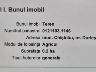 Teren 30 ari cu vedere spre orasul Chisinau, langa Hora Village foto 5