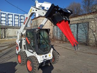 Корчеватель Клешня 2в1 для мини-погрузчика Bobcat foto 2