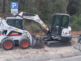 Excavator bobcat servicii profesionale foto 3