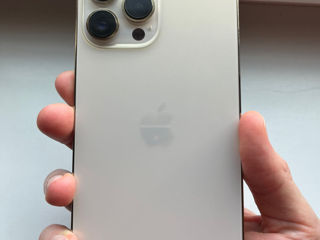 iPhone 13 Pro Max 256Gb Gold, stare ideală, 9.8/10, Baterie 91%, are incarcator- 13300 lei foto 2