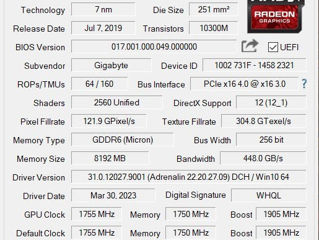 Gigabyte RX 5700 XT 8G foto 10