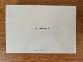 Vând tabletă Xiaomi Pad 6, 8/128GB, Gravity Gray, nou, sigilat foto 1