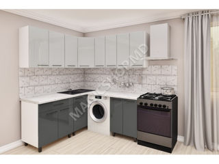 Bucătărie modulară de colț 1.81.8m cu fațadă MDF (High Gloss) - livrare, credit !!! foto 1