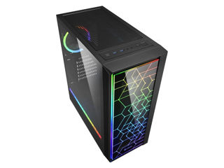 Корпус - «Sharkoon RGB LIT 100 Black w/o PSU» foto 2