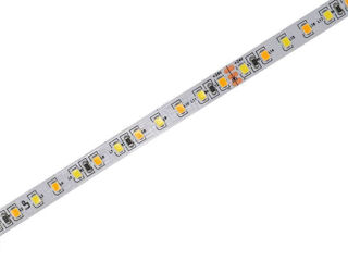 Bandă LED 2835/180 W+WW (2700K/6500K) IP20 12V 8W/m, 5m foto 2