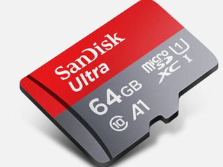 MicroSD originale SanDisk Ultra 64Gb foto 2