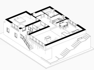 Proiect de casă modernă cu 4 dormitoare, S+P+E, 283.5 m2, Renovare/Arhitect/Inginer/Construcții foto 8