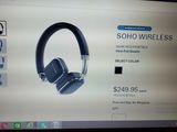 Harman kardon  soho wireless продаю новые наушники в упаковке... нeраспакованные foto 4