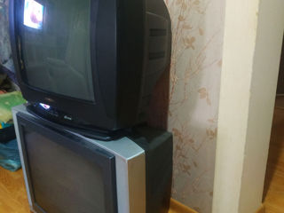 Телевизоры рабочие JVC AV-2508TEE и GoldStar (LG) CF-20D70B  Б/У