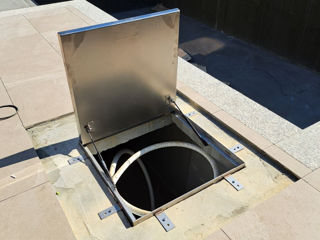 Trapa Beci din Inox-3mm - Camera Tehnica Piscina Placabila Cu Gresie  foto 7