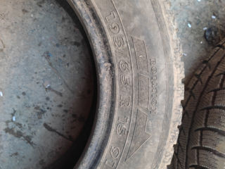 3 anvelope (1 nokian, 2 cordian) 195/65 R15 M+S foto 5