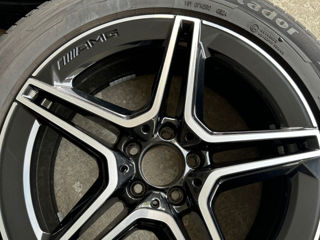 5x112 R19 Mercedes AMG cu anvelope 235/55 R19 foto 5