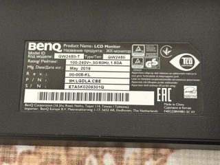 BenQ GW2480 24" 1080p LED IPS Monitor folosit dar ca nou foto 6