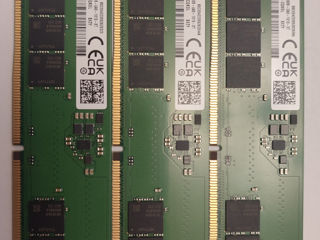 Абсолютно новая память Samsung DDR5 UDIMM 16Gb 4800 foto 1