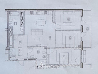 Apartament cu 3 camere, 109 m², Râșcani, Chișinău foto 3