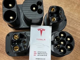 Tipe1 на Tipe 2 , 32A(7kw) кабель 5м (kaufland Chisinau) tesla foto 4