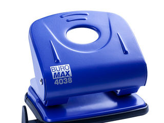 Perforator Buromax 4038-02 metal 30file albastru