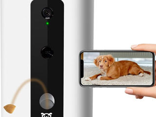 Интерактивная камера с автоматической кормушкой для животных. WOpet Smart Pet Camera foto 1