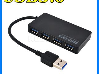 Концентраторы USB 2.0 и USB 3.0 (USB HUB) на 4 порта foto 3
