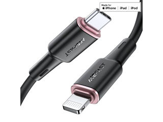 Cablu de date de încărcare din silicon din aliaj de zinc ACEFAST C2-01 USB-C la Lightning