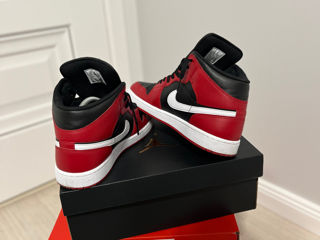 Jordan 1 mid (red) originale foto 3