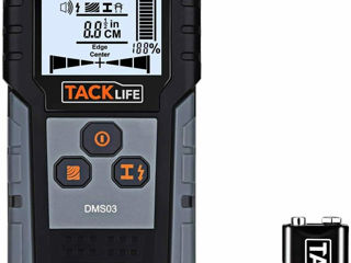 Detector de metale feroase și neferoase, lemn și cabluri sub tensiune Tacklife DMS03