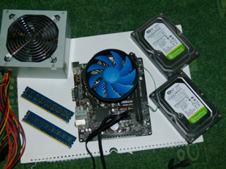 ASRock H81M-VG4 s1150, H81, PCIe 16 Intel Core i3  -4160 3.6 ГГц DDR3 8 GB HDD WD 1 Tb 16 Mb 2 штуки foto 5