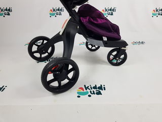 Новинка Новая детская коляска Dsland v8 модель 2в1 люлька прогулка фиолетовая аналог stokke foto 6