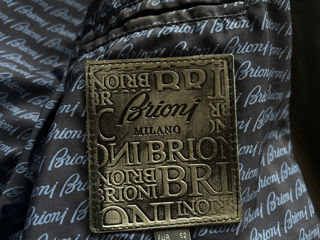 Кожаный Тренч Brioni foto 5