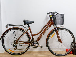 Продам отличный городской велосипед Fulger Venue. 21 скорость. Колёса 28",передняя вилка-амортизатор foto 1