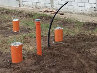 Inele de beton burlane pentru fintini бетонные кольца Sapam canalizare apeduct foto 4