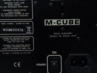 Не дорого !!! High-end Active subwoofer Mission M-Cube 250 watt Made in England foto 8