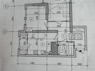 Apartament cu 2 camere, 54 m², Botanica, Chișinău