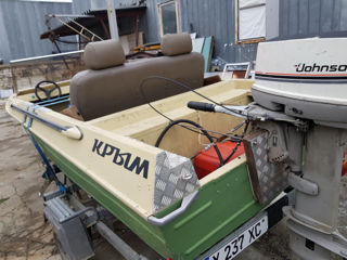 Лодка "Крым" с двигателем "Jonson-30" foto 6