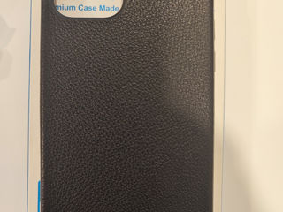 Чехол ESR Metro Premium Leather Case Black для iphone 12/12Pro foto 3