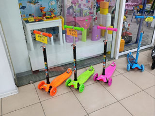 Самокаты от 2 до 8 лет 499 лей. foto 1