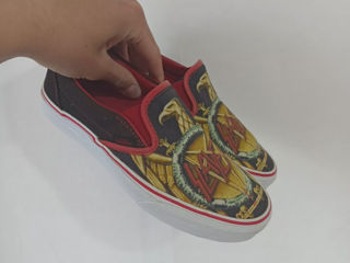 slayer slip on vans