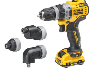 Masina de gaurit - insurubat cu acumulator / дрель-шуруповёрт аккумуляторная dewalt dcd703l2t foto 4