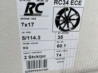 5x114.3 R17 Brock Rc34 для Toyota Rav4 foto 5