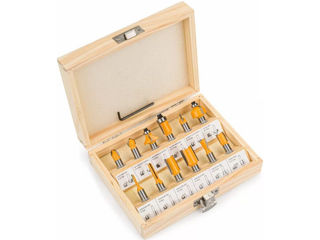 Set freze profilate pentru lemn Powermat PM-ZFD-12.8 foto 0
