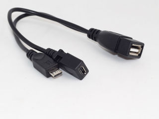Micro USB, type-C OTG кабель для смартфонов и планшетов foto 3